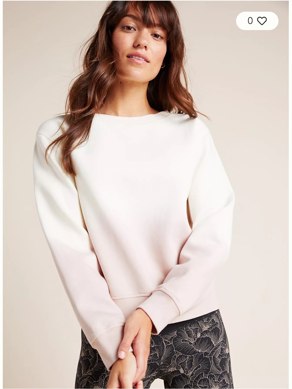 Varley Chalmers Ombré Crewneck Sweatshirt
